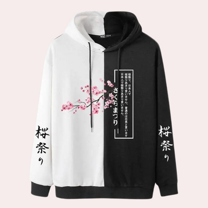 Bradley - Trendy Printed Hoodie for Men