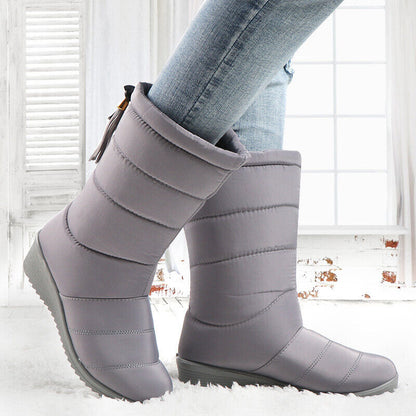 Modern Madeline - Stylish waterproof mid-length boots