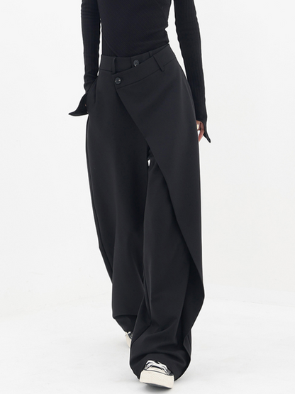 Emma - trendy asymmetric baggy-hose for a casual look