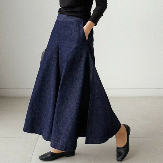 Elise - Stylish loose denim trousers for women
