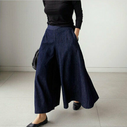 Elise - Stylish loose denim trousers for women