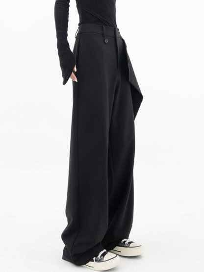 Emma - trendy asymmetric baggy-hose for a casual look