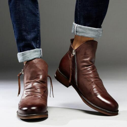 Arthur - Elegant Leather Boots for Every Occasion