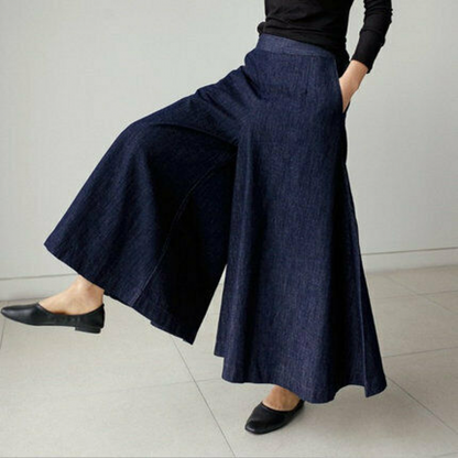 Elise - Stylish loose denim trousers for women