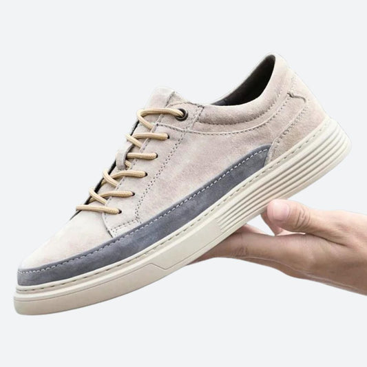 Stylish men's leather sports shoes - Conradin
