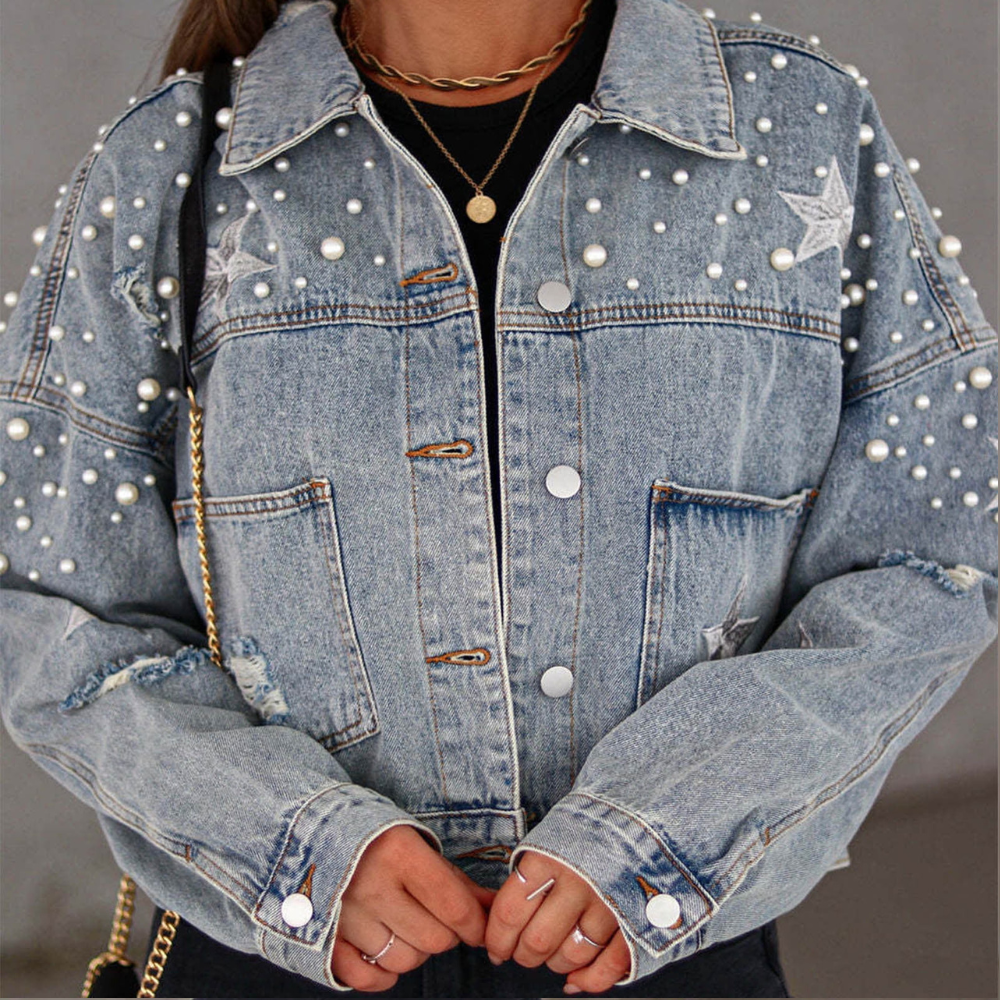 LYRIC - Chic Luxe Denim Jacket for Women