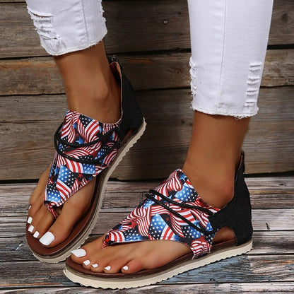 Josephine - Elegant patterned sandals