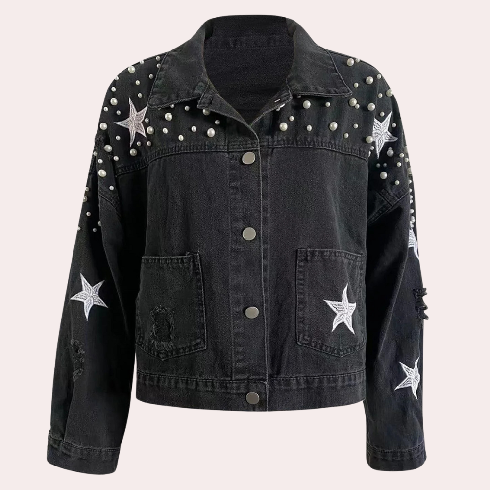 LYRIC - Chic Luxe Denim Jacket for Women