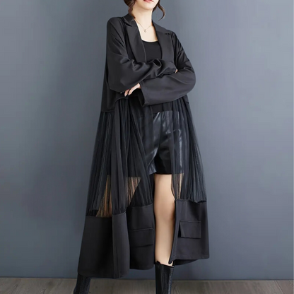 LINZEIGH - Elegant Trench Coat for Ladies