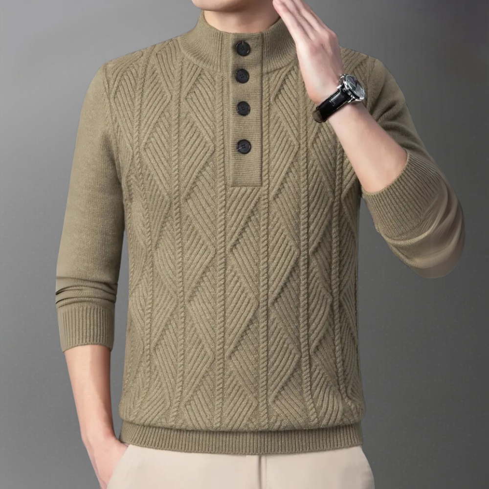 Stylish Knitted Sweater for the Fashion-conscious Man - JAIR