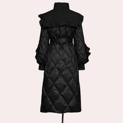 Elegant Winter Trench Coat for Women - Stylish and Comfortable